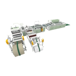 PE Film Cutting & Inserting & Sewing & Hemming Machine